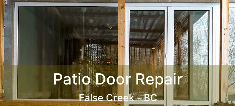  Patio Door Repair False Creek - BC