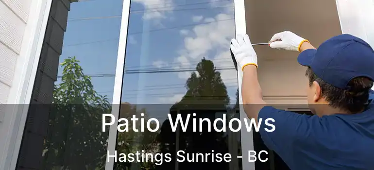  Patio Windows Hastings Sunrise - BC