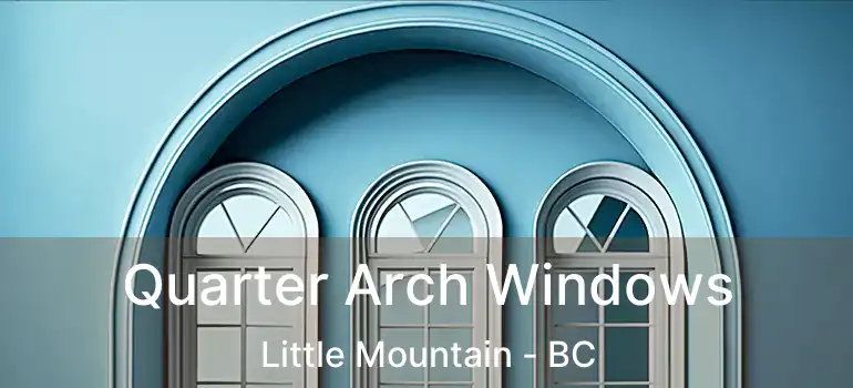  Quarter Arch Windows Little Mountain - BC
