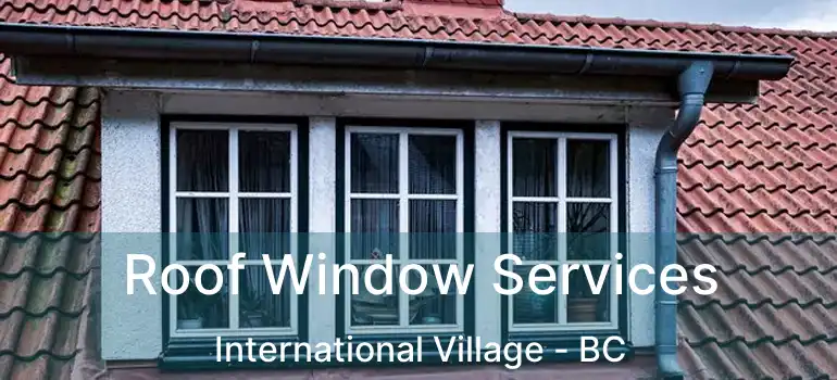  Roof Window Services International Village - BC