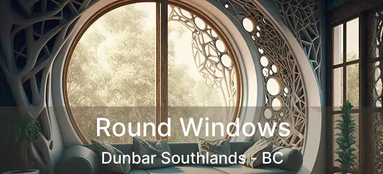  Round Windows Dunbar Southlands - BC