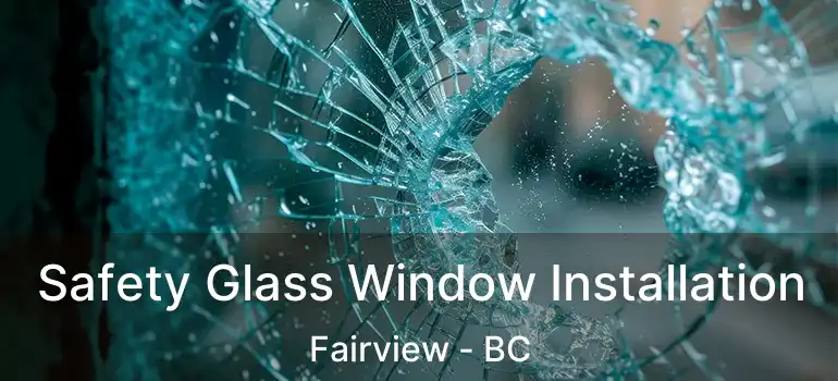  Safety Glass Window Installation Fairview - BC