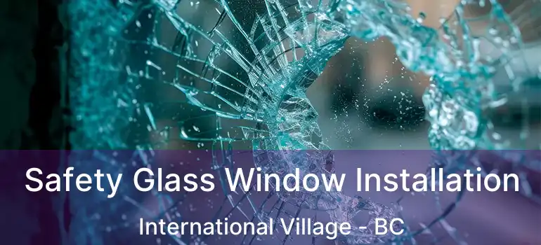  Safety Glass Window Installation International Village - BC