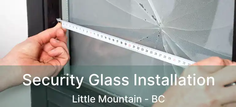  Security Glass Installation Little Mountain - BC