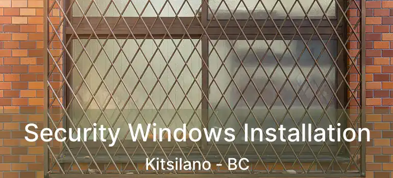  Security Windows Installation Kitsilano - BC