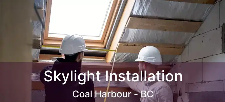 Skylight Installation Coal Harbour - BC