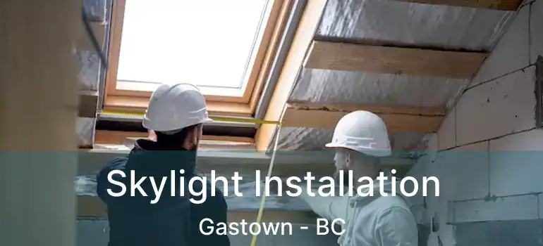  Skylight Installation Gastown - BC