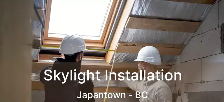  Skylight Installation Japantown - BC