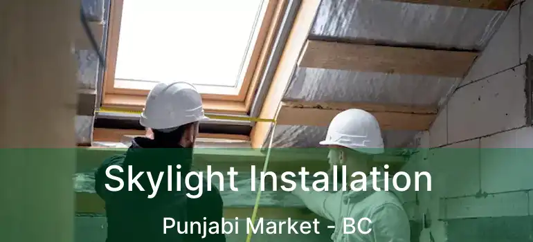  Skylight Installation Punjabi Market - BC
