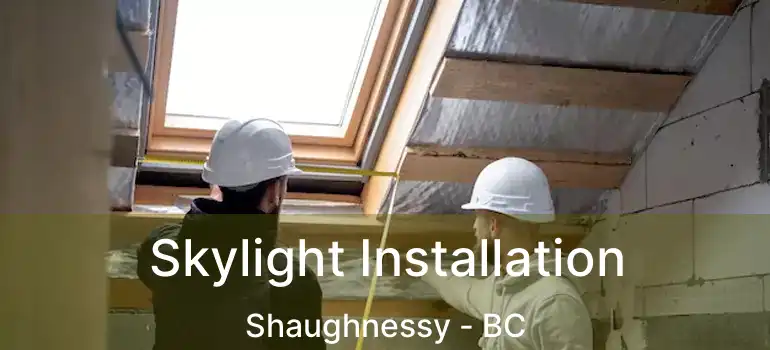  Skylight Installation Shaughnessy - BC