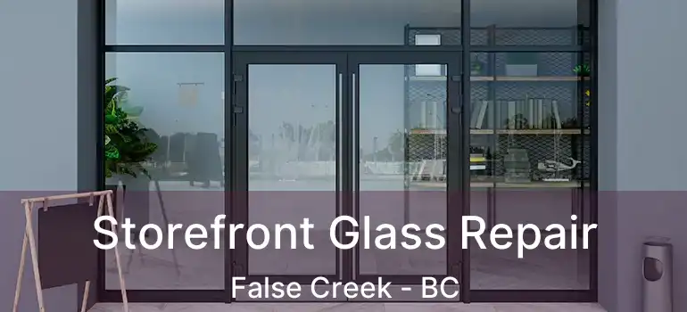  Storefront Glass Repair False Creek - BC