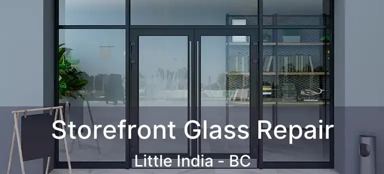  Storefront Glass Repair Little India - BC