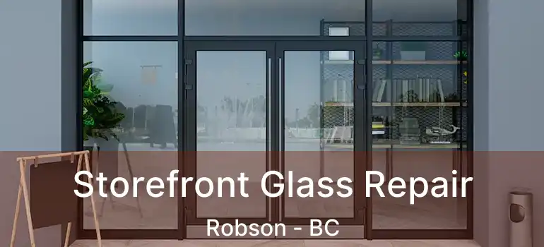  Storefront Glass Repair Robson - BC