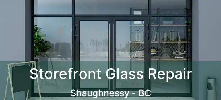  Storefront Glass Repair Shaughnessy - BC