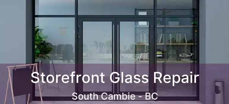  Storefront Glass Repair South Cambie - BC