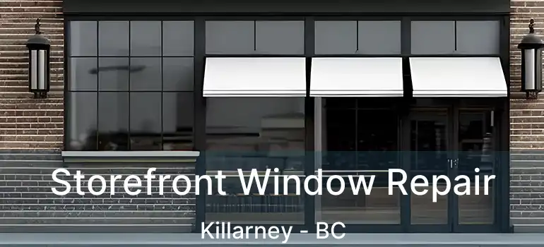  Storefront Window Repair Killarney - BC