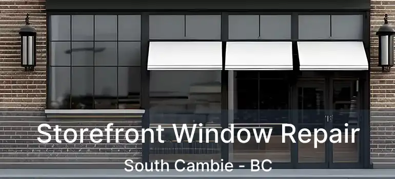  Storefront Window Repair South Cambie - BC