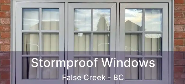  Stormproof Windows False Creek - BC