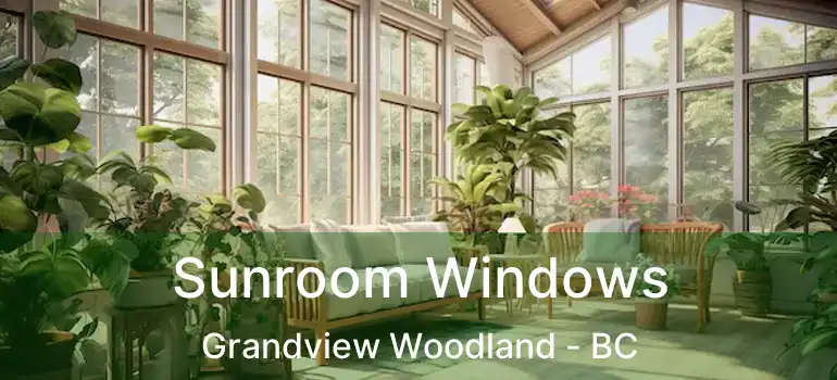 Sunroom Windows Grandview Woodland - BC