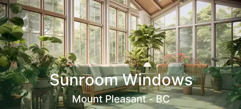  Sunroom Windows Mount Pleasant - BC