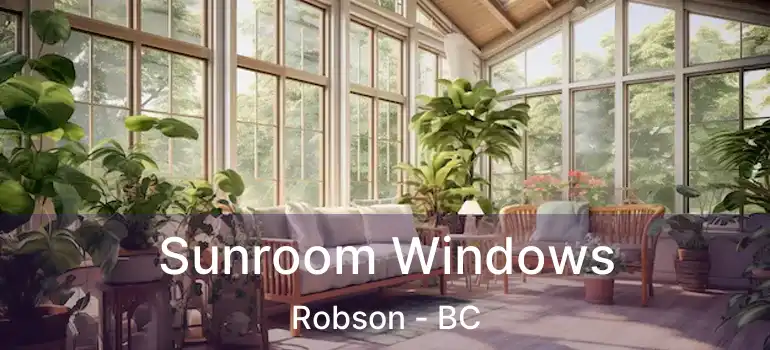  Sunroom Windows Robson - BC