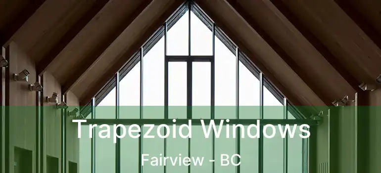  Trapezoid Windows Fairview - BC