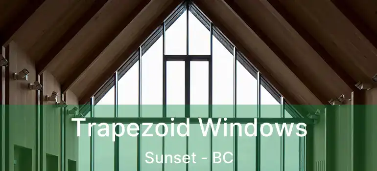  Trapezoid Windows Sunset - BC