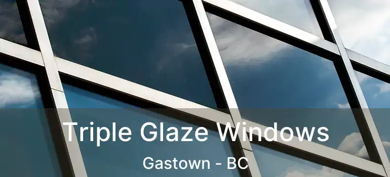 Triple Glaze Windows Gastown - BC