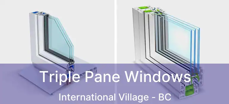 Triple Pane Windows International Village - BC
