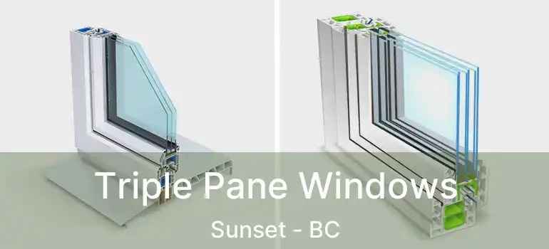  Triple Pane Windows Sunset - BC