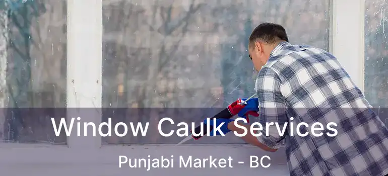  Window Caulk Services Punjabi Market - BC