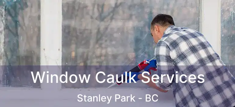  Window Caulk Services Stanley Park - BC