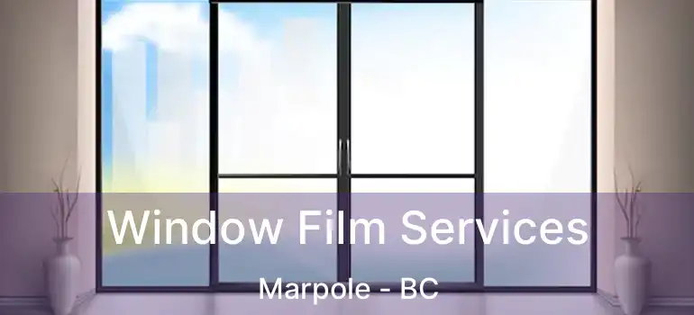  Window Film Services Marpole - BC