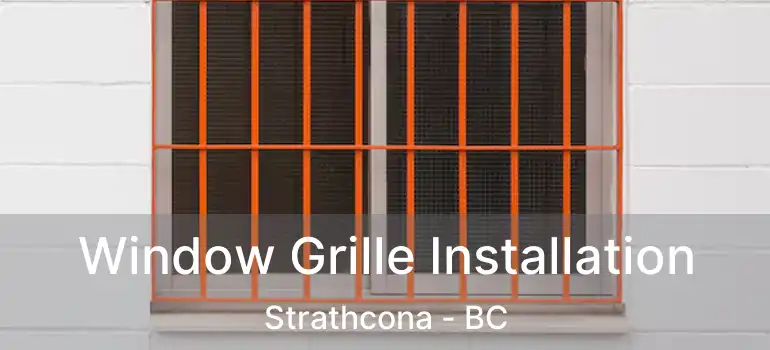  Window Grille Installation Strathcona - BC