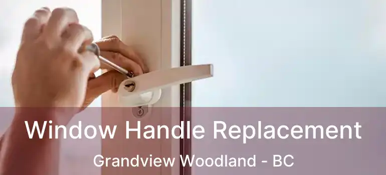  Window Handle Replacement Grandview Woodland - BC