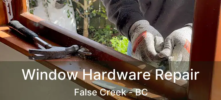  Window Hardware Repair False Creek - BC