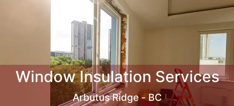  Window Insulation Services Arbutus Ridge - BC