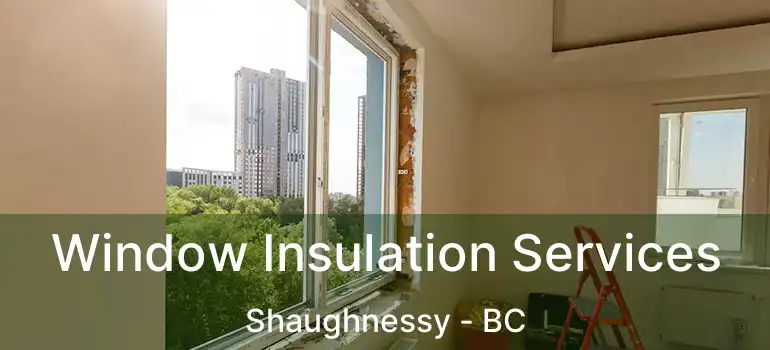  Window Insulation Services Shaughnessy - BC