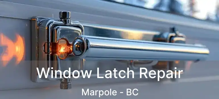  Window Latch Repair Marpole - BC