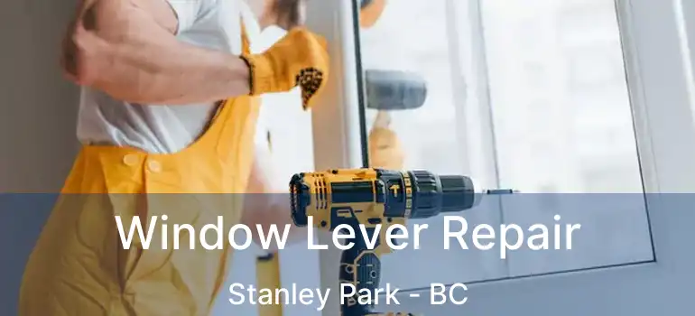  Window Lever Repair Stanley Park - BC