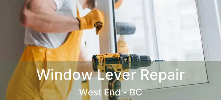  Window Lever Repair West End - BC