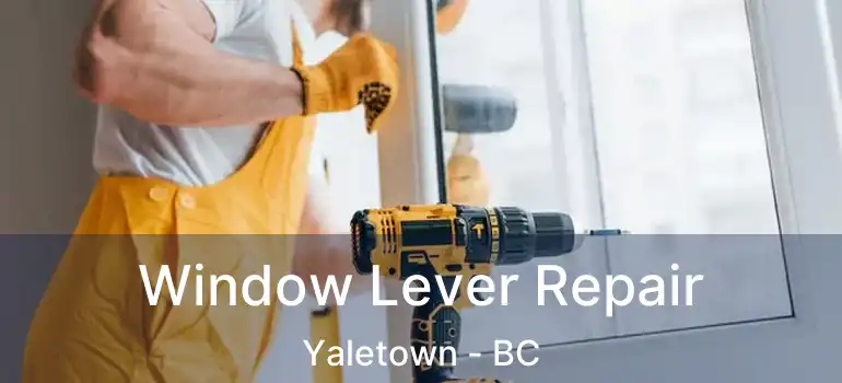  Window Lever Repair Yaletown - BC