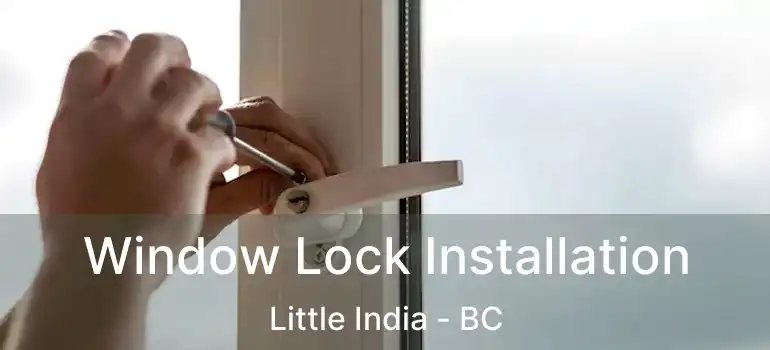  Window Lock Installation Little India - BC