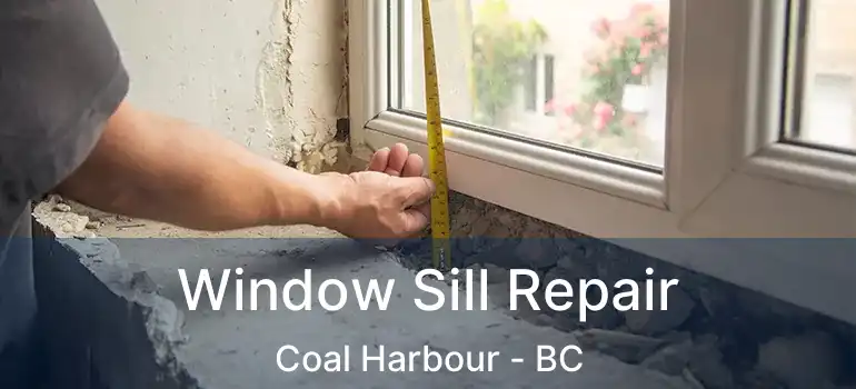  Window Sill Repair Coal Harbour - BC