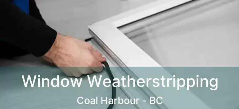  Window Weatherstripping Coal Harbour - BC