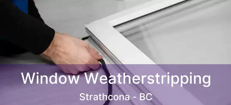  Window Weatherstripping Strathcona - BC
