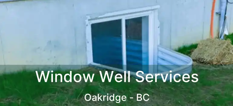  Window Well Services Oakridge - BC