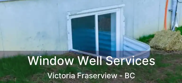  Window Well Services Victoria Fraserview - BC
